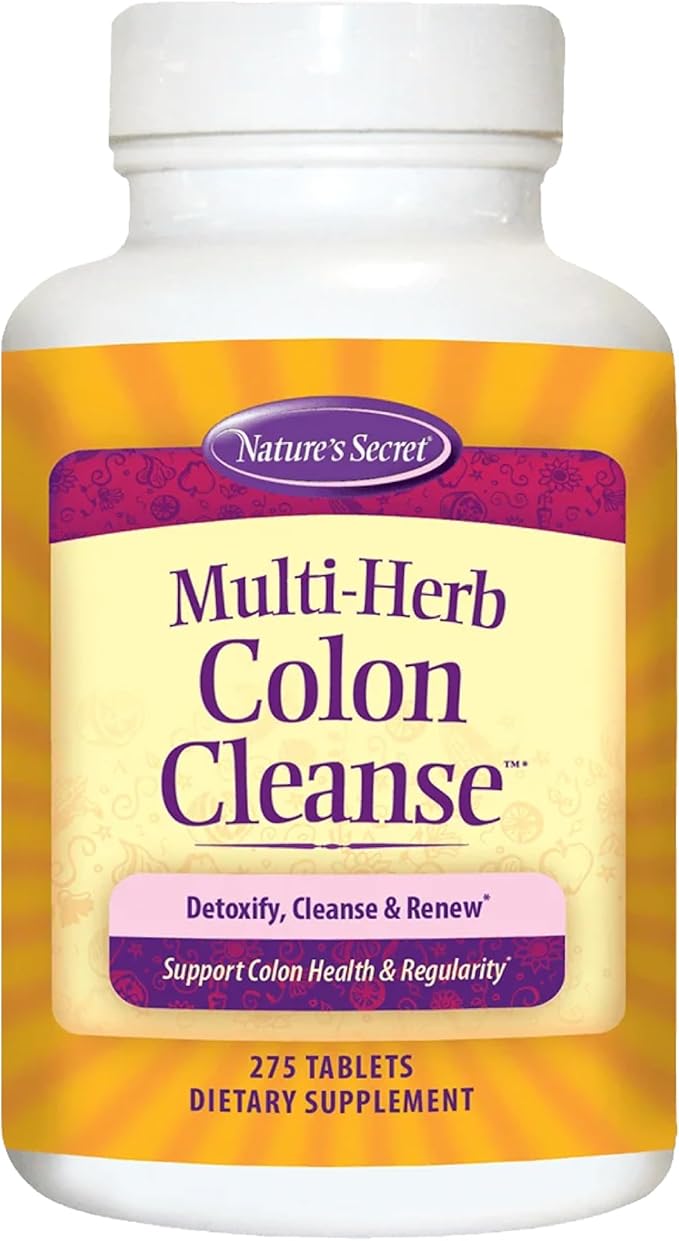 Nature's Secret Multi-Herb Colon Cleanse 275 Tab