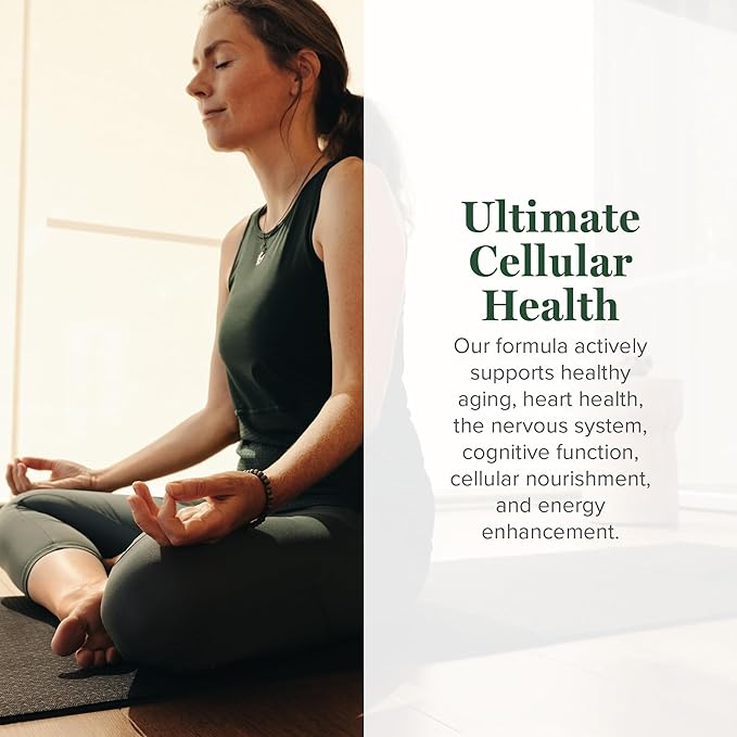 Global Healing Center - Ultimate Cellular Health - NAD Supplement for Women &amp Men Cellular Repair Includes Resveratrol for Anti-Aging Supports NAD Plus Alternative to Nicotinamide Riboside