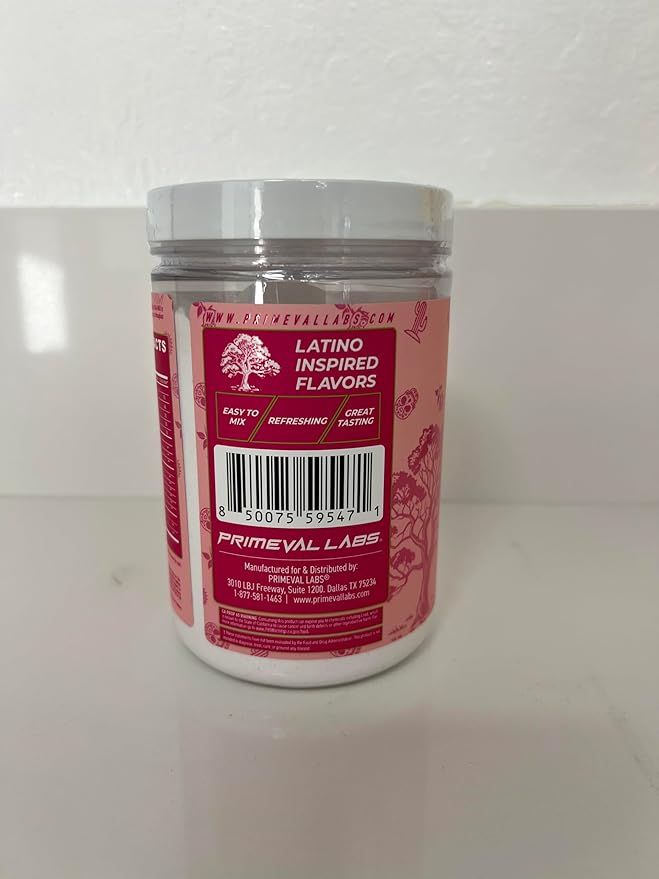 Primeval Labs EAA Max Energy | Pre or Post Workout Muscle Recovery | BCAAs EAAs Electrolytes | Supports Hydration &amp Performance | Keto Friendly | 30 Servings (Guayaba)