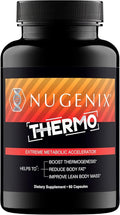 Nugenix Thermo - Thermogenic Fat Burner Supplement Pills for Men Extreme Metabolic Accelerator 60 Count