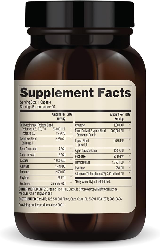 Dr. Mercola Full Spectrum Enzymes for Women - 22 Diverse Enzymes - Supports Digestive &amp Gut Health - Non-GMO Gluten-Free &amp Soy-Free - 90 Capsules (90 Servings)
