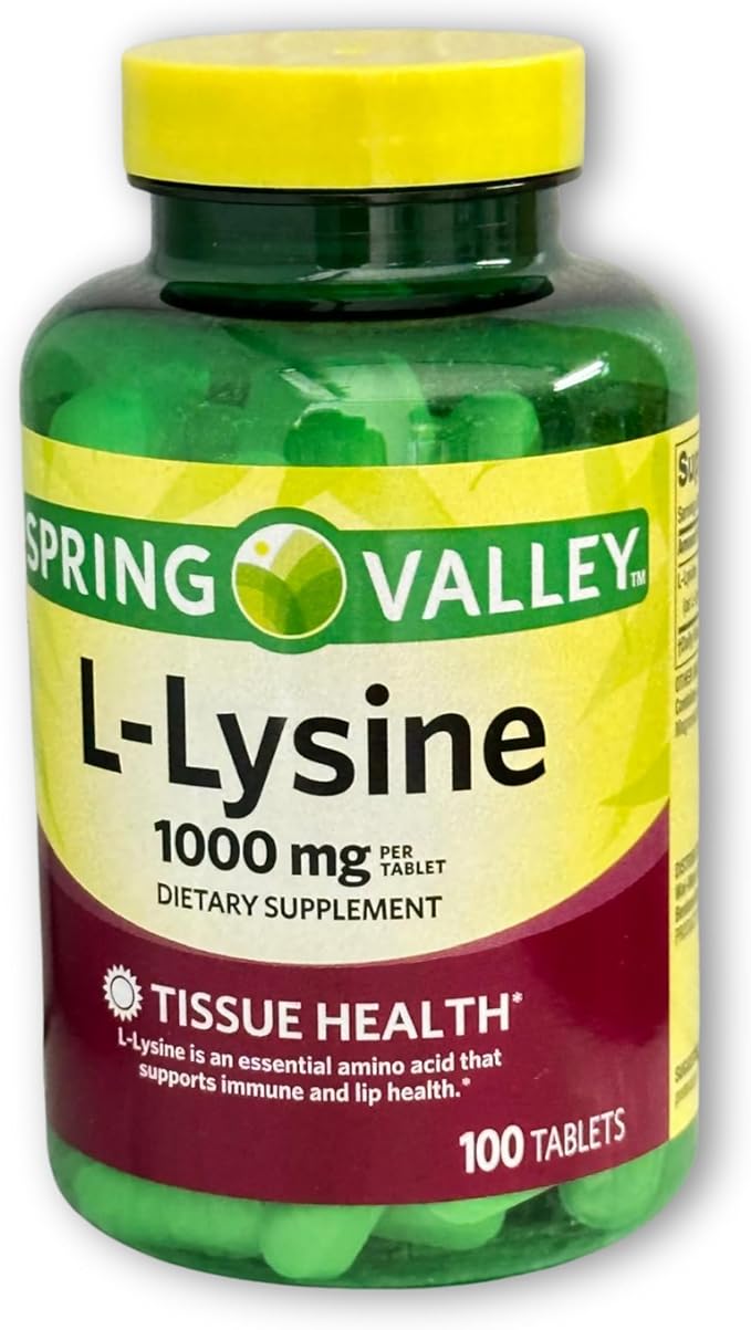 Llysine 1000mg Tablets- 100ct (Pack of 2)