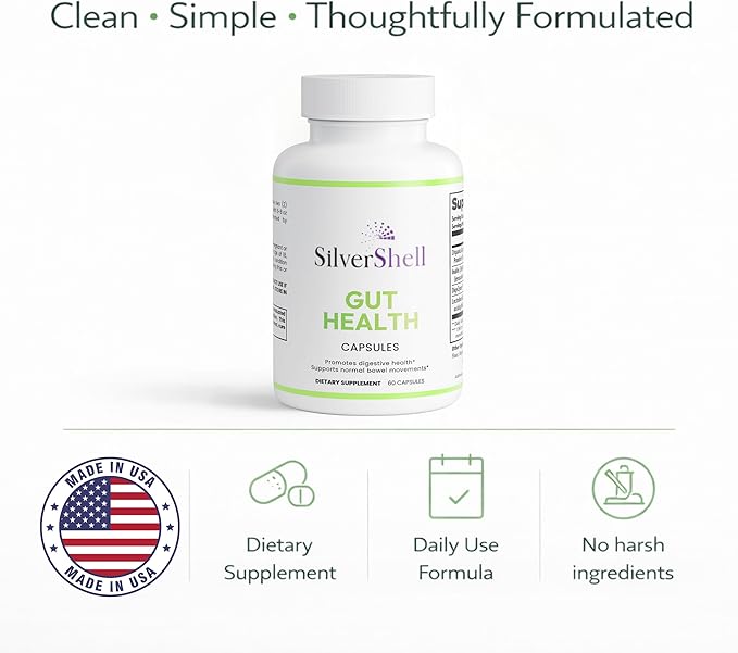 Digestive Enzyme Complex with Lactobacillus Acidophilus LA85 - Jerusalem Artichoke &amp Inulin for Gut Health - Beneficial Bacteria Probiotics - Apple Cider Vinegar Formula