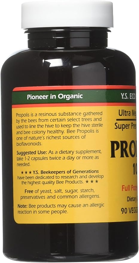 YS Eco Bee Farms Propolis 1000 - 90 Count (Pack of 3)