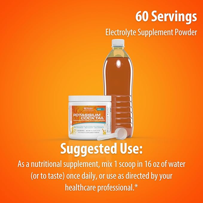 Jigsaw Health Bundle | Adrenal Cocktail 60 Servings (Jar) and Potassium Cocktail (Orange) 60 Servings (Jar)