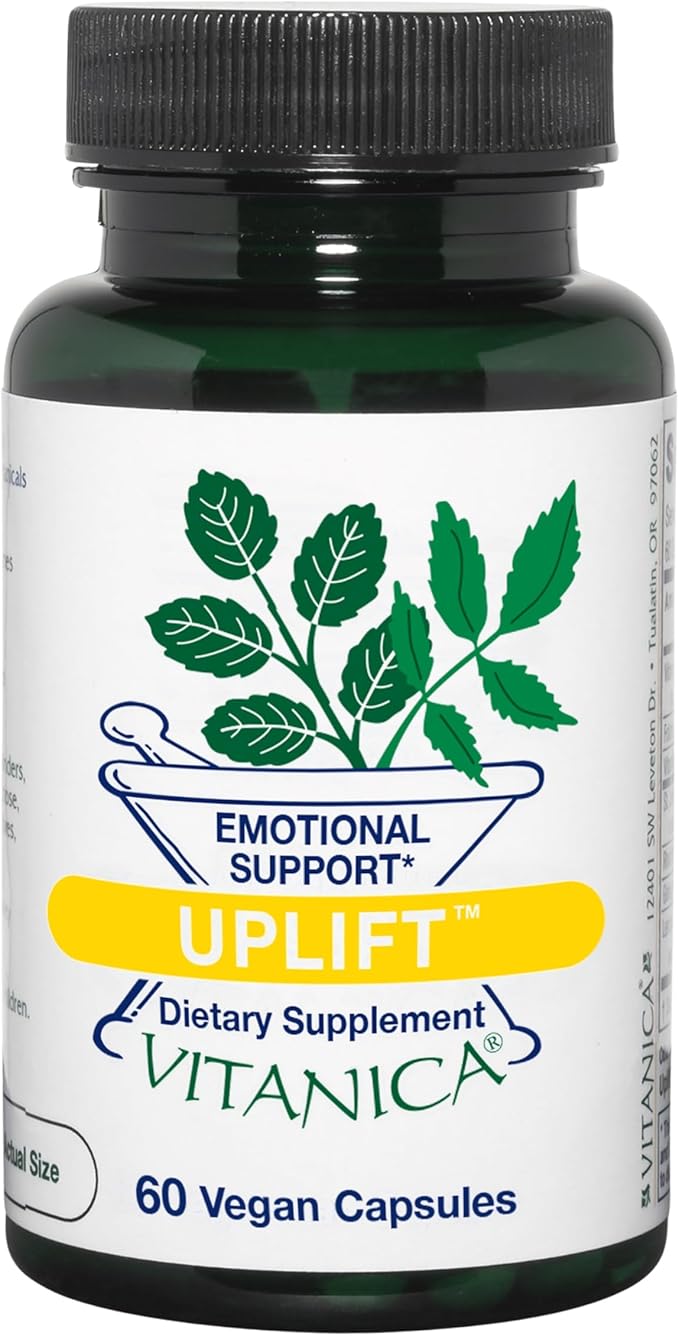 Vitanica Uplift Mood and Emotional Support Vegan/Vegetarian 60 Capsules