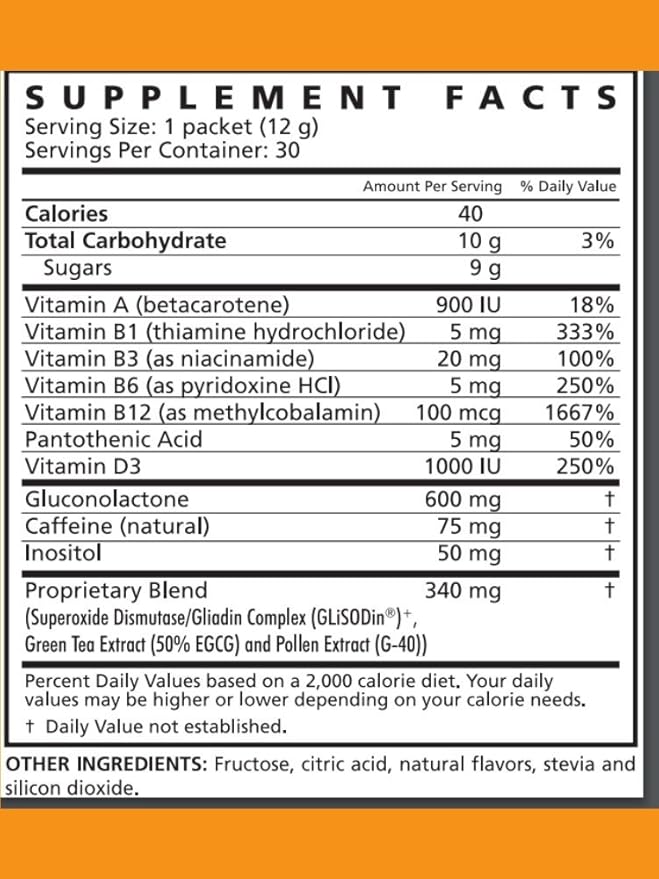 Pollen Burst Plus Berry - 30 Packets