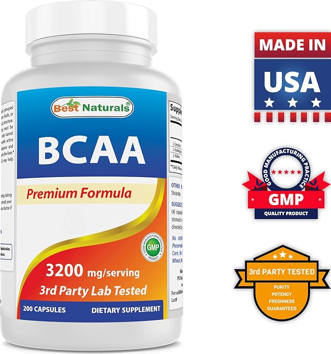 Best Naturals BCAA 3200mg &amp B-100 Complex