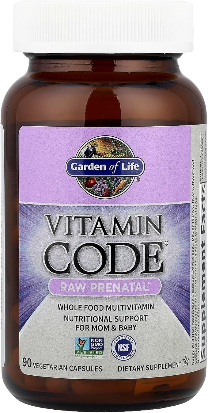 Garden Of Life Raw Vitamin Code Prenatal 90 Organic 90 Count