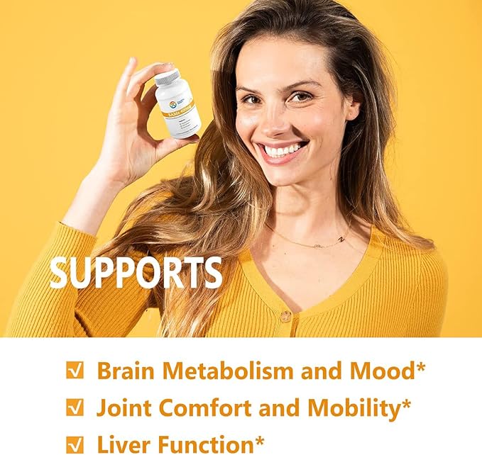 7c Sam e 400mg Supplement (S-Adenosylmethionine) Vitamin B6 B12 Added to Enhance Sam-e Effectiveness Mood and Joint Comfort Vegan Non-GMO Gluten-Free 60 Enteric Coated Capsules