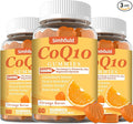 3 Packs CoQ10 500MG Gummies - Plus Omega-3 Magnesium Vitamin B3 &amp Zinc - 3X Better Absorption Coenzyme Q10 Supplements for Heart Health Cellular Energy &amp Antioxidant Non-GMO 180 Counts