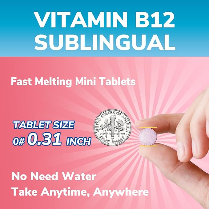 Akkermansia Muciniphila Probiotic 1 Billion TFU 30 Capsules &amp Vitamin B12 Sublingual 5000 mcg 90 Fast Dissolve Mini Tablets No Sugar