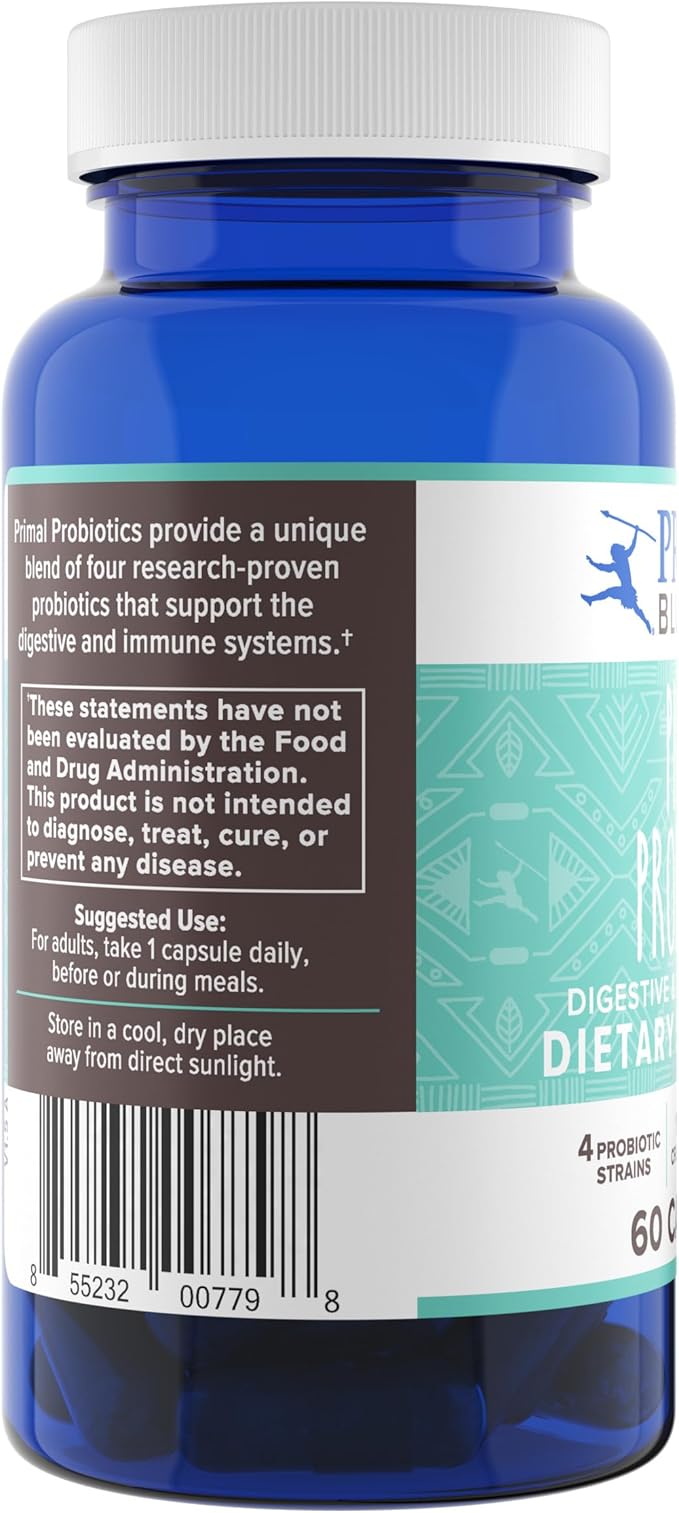 Primal Blueprint Primal Probiotics 60 Count