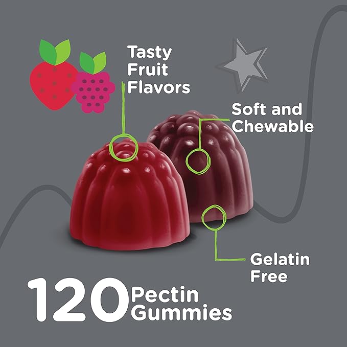 Viteey Prebiotic Kids Fiber for Constipation Relief Digestive Health Regularity Support Natural Weight Support - Fiber 4g Zero Sugar Added Vegan Gluten Free - Tasty Chewable Fruit Flavored Gummy