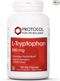 Protocol For Life Balance - L-Tryptophan 500 mg - 120 Veg Capsules