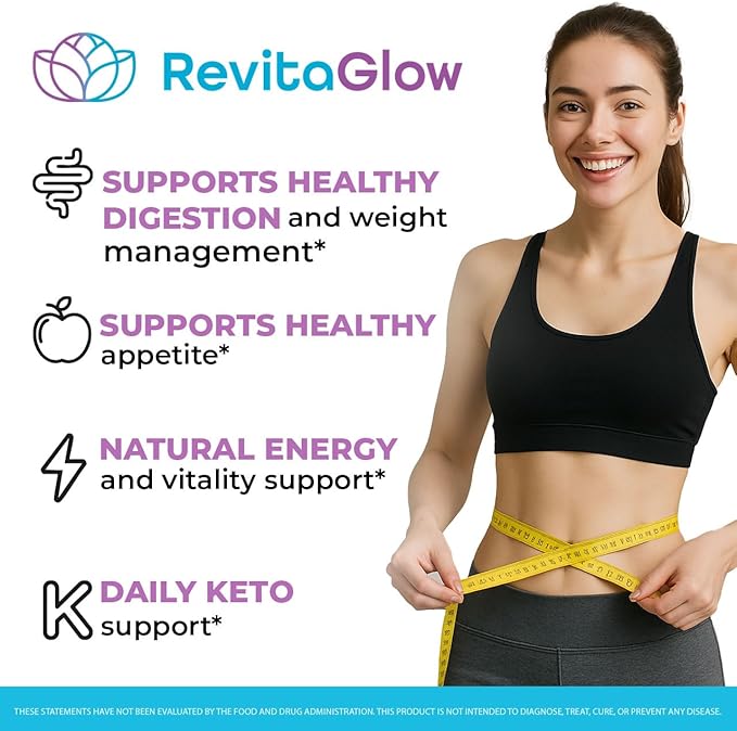 (3 Pack) RevitaGlow Gummies - Official Revita Glow Gummy Premium Natural Skin Health Support RevitaGlowGummies for Gut and Skin Healthy Advanced Renewal Formula Gummys 180 Gummies for 3 Months