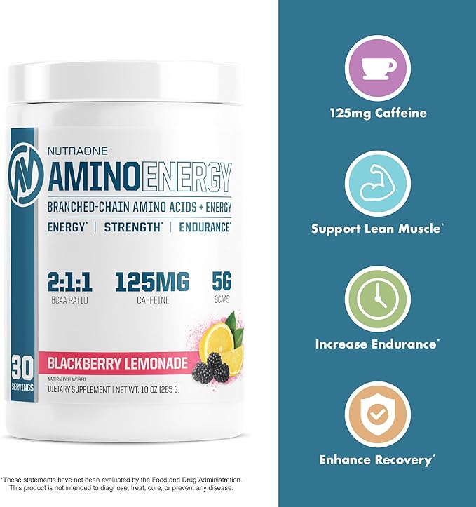 NutraOne Amino Energy Strawberry Watermelon