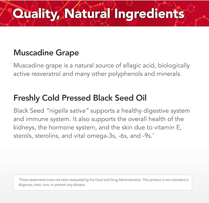 Physician's Strength Black Seed Cardio-POWER - 8 fl oz - Ellagic Acid/Resveratrol-Plus - Supports Better Health - Non-GMO - 48 Servings