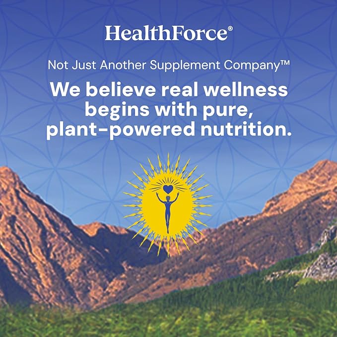 HealthForce SuperFoods Liver Rescue - Natural Liver Cleanse - with Milk Thistle &amp Dandelion Root - Gluten-Free &amp Vegan - 120 Capsules