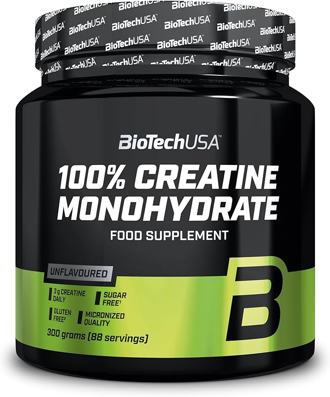 100% Creatine Monohydrate - 0.661 lbs (Pot) - Biotech