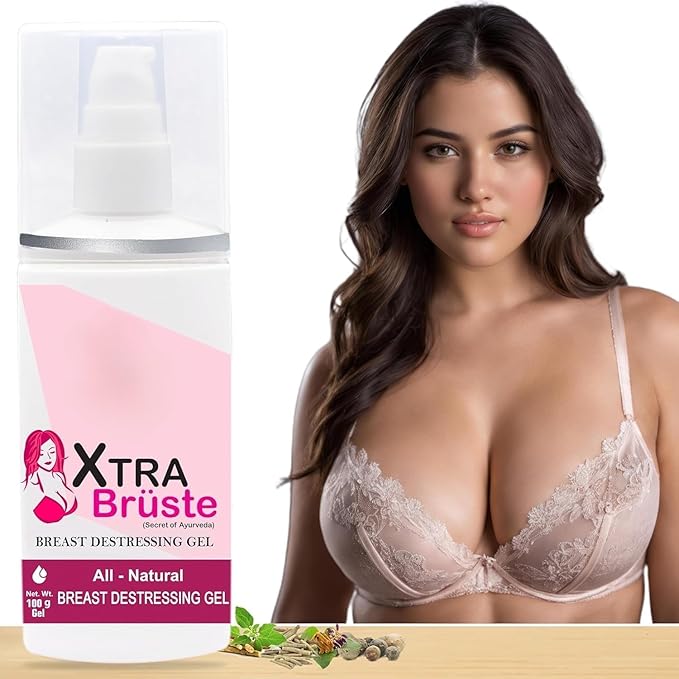 Breast Growth Gel for Women - with Hyaluronic Acid and Vitamin E | Body Massage Gel -100 g
