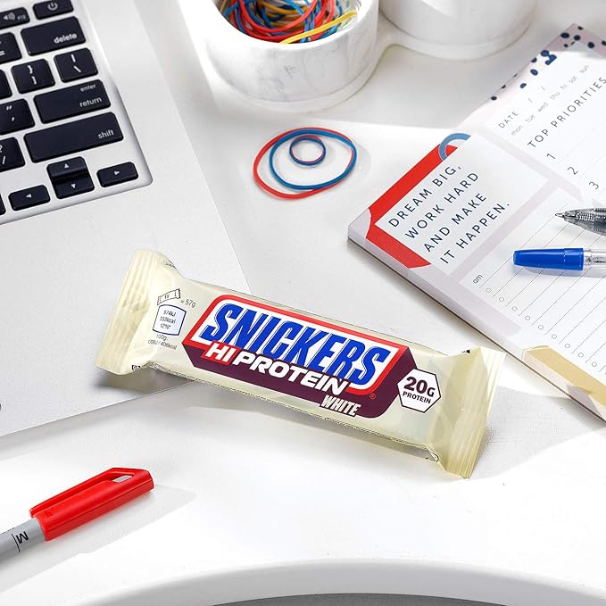 Snickers - HiProtein - White - 12x57g