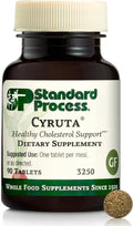 Standard Process Cyruta - Healthy Metabolic Process &amp Circulation Support Supplement - Healthy Heart Supplement with Organic Buckwheat Flour &amp Bovine Adrenal Cytosol Extract - 90 Tablets