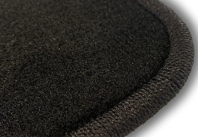 Custom Fit Front Carpet Floor Mats Black Compatible with Mercedes-Benz CLA250 2019 2018 2017 2016 2015 2014