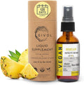 Organic Raw Bromelain Mist-Liquid Pineapple Extract - Enhanced Potency 500mg for Kids &amp Adults - Non-GMO - 60ml 120 Day Supply