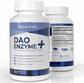 DAO Supplements Histamine Blocker – DAO Enzyme + Diamine Oxidase &amp Vitamin C for Gut Health &amp Food Support – 60 Servings - 1 Capsule Before Meals for Histamine Intolerance