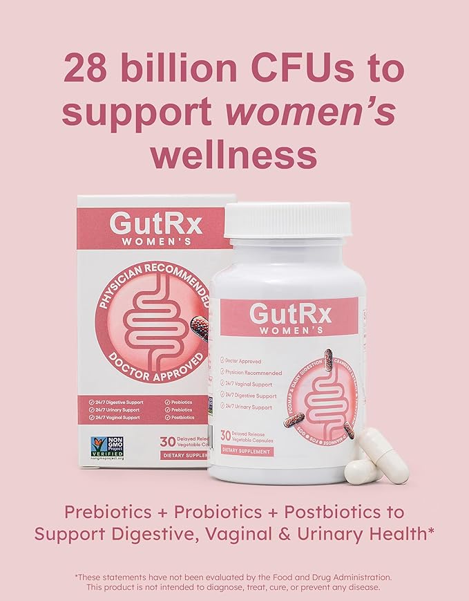 Daily Probiotics for Women &amp Men with Bifidobacterium Longum &amp Prebiotics for Gut Health + Probiotic for Women with Cranberry D-Mannose &amp Prebiotics to Support Vaginal Urinary &amp Dige