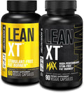Jacked Factory Lean-XT Caffeine Free Fat Burner (60 Capsules) Lean-XT Max - High-Performance Stim-Free Fat Burner (90 Capsules)