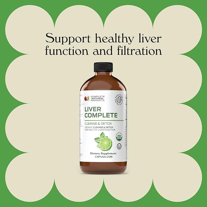 Complete Natural Products Kidney Complete 8oz Liver Complete 8oz &amp Gallbladder Complete 8oz Bundle