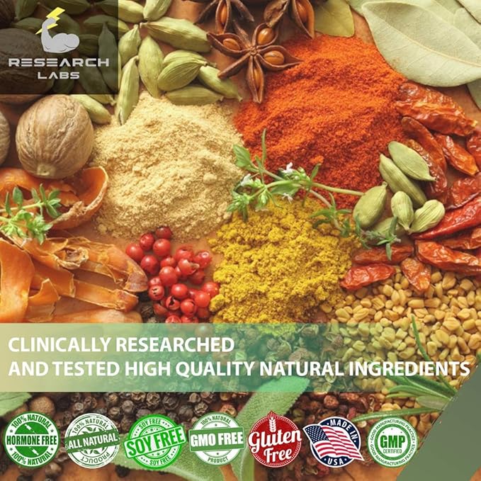 Research Labs Quercetin High Absorption Formula w/Bromelain