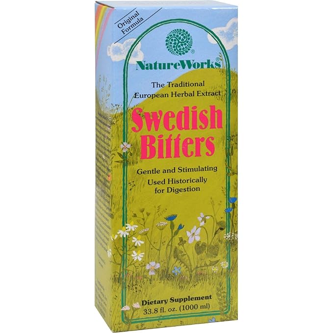 Natureworks Swedish Bitters Liq Extrt 33.8 Fz