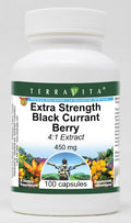 Extra Strength Black Currant Berry 4:1 Extract - 450 mg (100 Capsules ZIN: 514114)