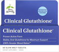 Terry Naturally Clinical Glutathione - Antioxidant Supplement for High Absorption - Dietary Supplement with L-Glutathione - Vegan to Support Cell Health - 60 Slow Melt Tablets