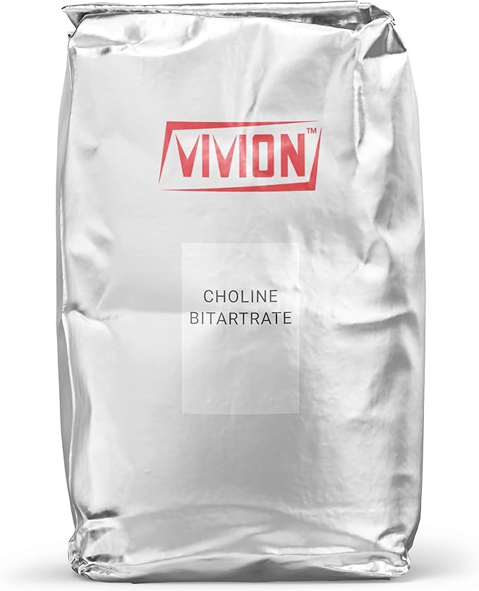 Choline Bitartrate (DL+) Food Grade Coated - Bulk 25 kg (55 lb) - Nootropic Supplement Ingredient