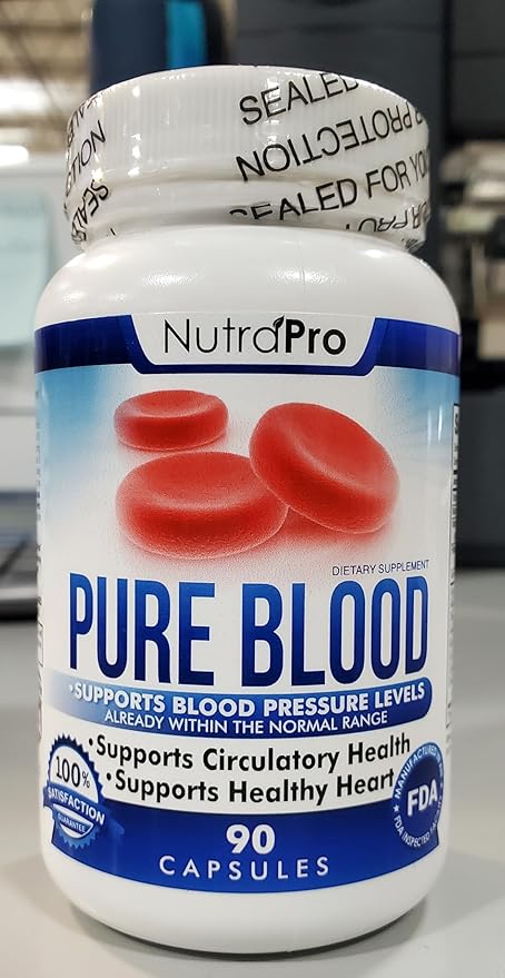 NutraPro Blood Pressure Supplements – Healthy Heart Cholesterol Level Blood Pressure Support.with Hawthorn.Blood Pressure Pills for Natural Anti-Hypertension and Remain in BP Zone.90 Capsules.