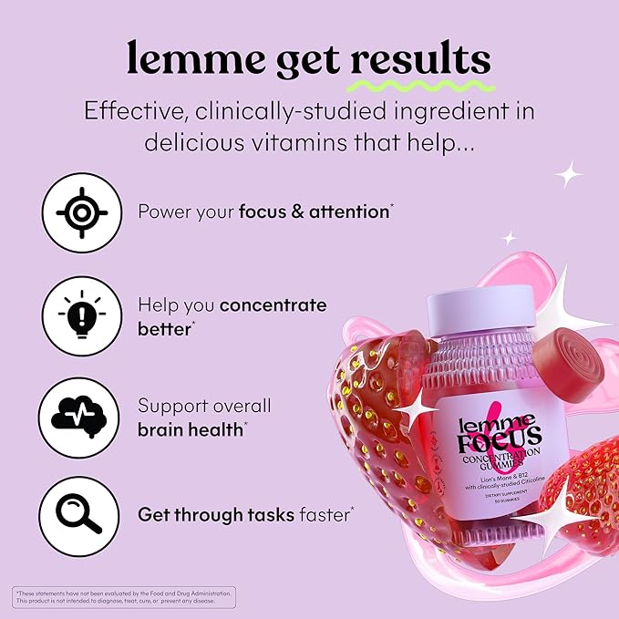 Lemme Burn Debloat &amp Focus Bundle | Metabolism &amp Fat Burning + Bloating &amp Gas Relief Capsules + Focus &amp Brain Health Gummies | Gluten-Free Non-GMO | 60 Count Capsules &amp 50 Count