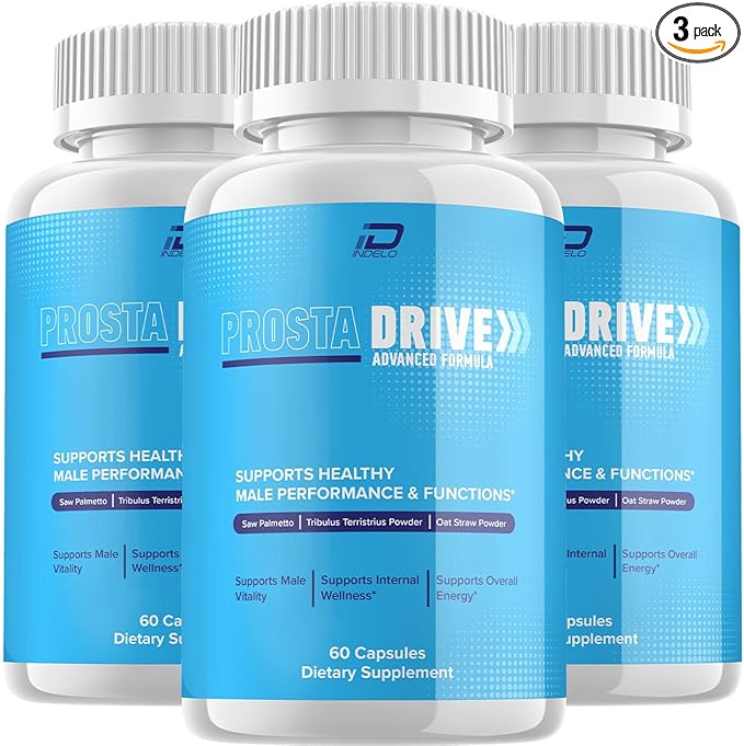ProstaDrive Supplement – Prosta Drive Capsule Advanced Formula Supplements Health Reviews (3 Pack - 180 Capsules)
