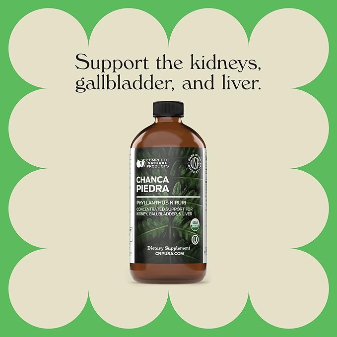 Complete Natural Products Liver Complete 16oz &amp Chanca Piedra 16oz Bundle
