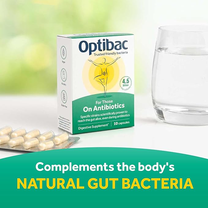 Probiotics For Those on Antibiotics.