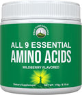All 9 Essential Amino Acids Powder. Pre + During + Post Workout with EAAs + BCAAs for Energy Muscle Growth and Recovery. Non-GMO BCAA and EAA Powders for Men + Women. 3rd Party Tested. Wildberry