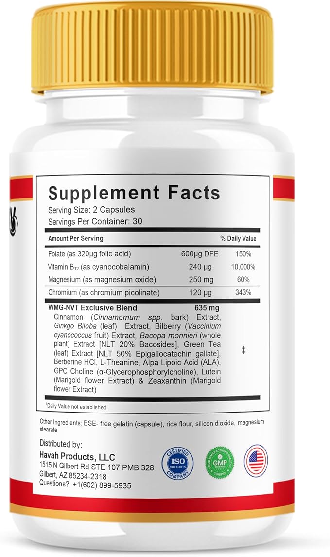 BLUE VIBE VisMax Revive Maximum Strength Overall Vision &amp Wellness Support Supplement VismaxRevive Advanced Premium Vision Support and Eye Health Formula Supplement Pills (60 Capsules)