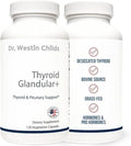 Dr. Westin Childs - Thyroid+ Raw Grass-Fed Desiccated Bovine Thyroid Support for Women &amp Men with Hypothyroid Hashimoto's Energy &amp Metabolism Supplement - L-Tyrosine Selenium Iodine &amp