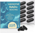 NAD+ Supplement 1600mg Extra Strength - Liposomal NMN Alternative with Resveratrol Urolithin A CoQ10 Quercetin &amp ALA - Mitochondrial Energy &amp Anti-Aging Cell Regeneration 60 Softgels