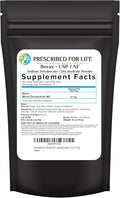 Prescribed for Life Borax Powder Pure USP NF Grade All Natural Sodium Borate Powder Household Laundry Booster Slime Activator &amp Multipurpose Cleaning Powder (4oz / 113g)