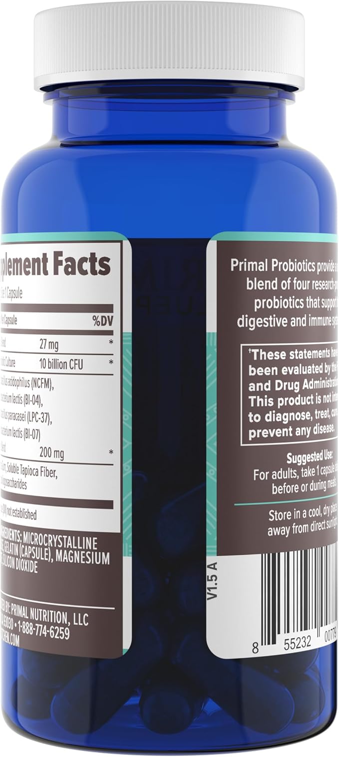 Primal Blueprint Primal Probiotics 60 Count