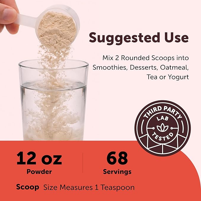 Micro Ingredients Organic Camu Camu Powder 12 oz | Freshly Harvested Berry Source | Source of Naturally Occurring Vitamin C | Non-GMO Vegan Friendly